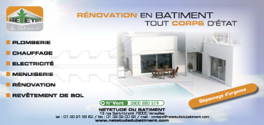 Netetude du Bâtiment - Rénovation en bâtiment tout corps d'état