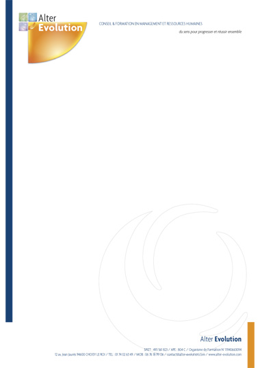 Alter Evolution - Organisme de formation