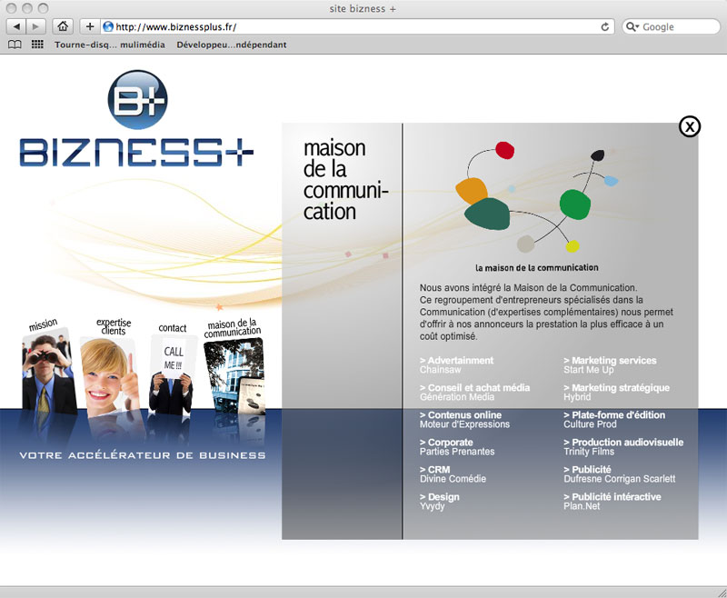 création site internet