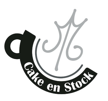 Conception graphique du logo pour le salon de thé Cake en Stock