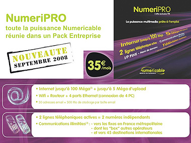 Numericable Fournisseur d'accès à internet