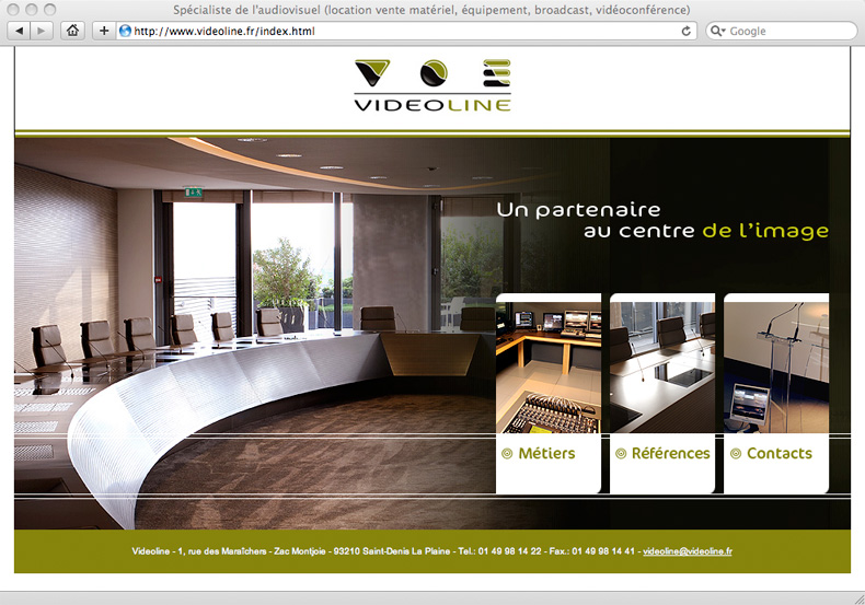 Videoline - installation et vente de matériel audiovisuel