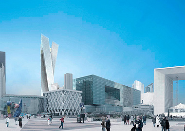 Wilmotte et Associés - Projet Tour Signal La Défense